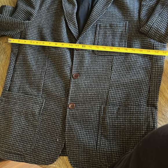 American Eagle The Legendary Blazer Gray Brown Wool Blazer Size XL - Picture 10 of 15